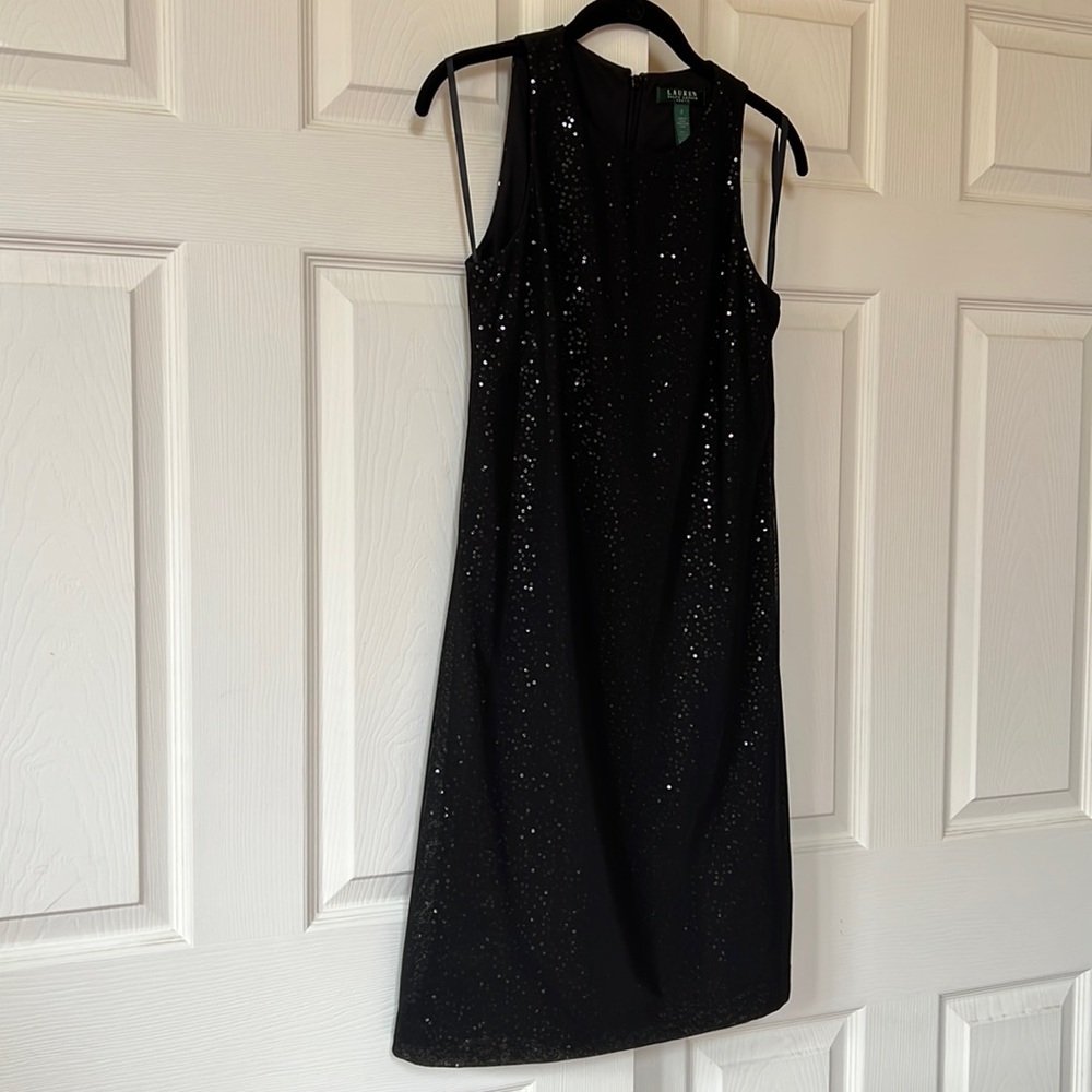 Ralph Lauren Black Dress EC